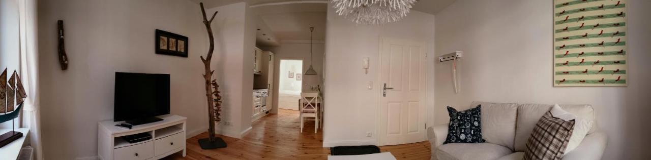 Kleine Hohe 18 Apartment Wismar Bagian luar foto